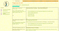 Desktop Screenshot of cytology.org.hk
